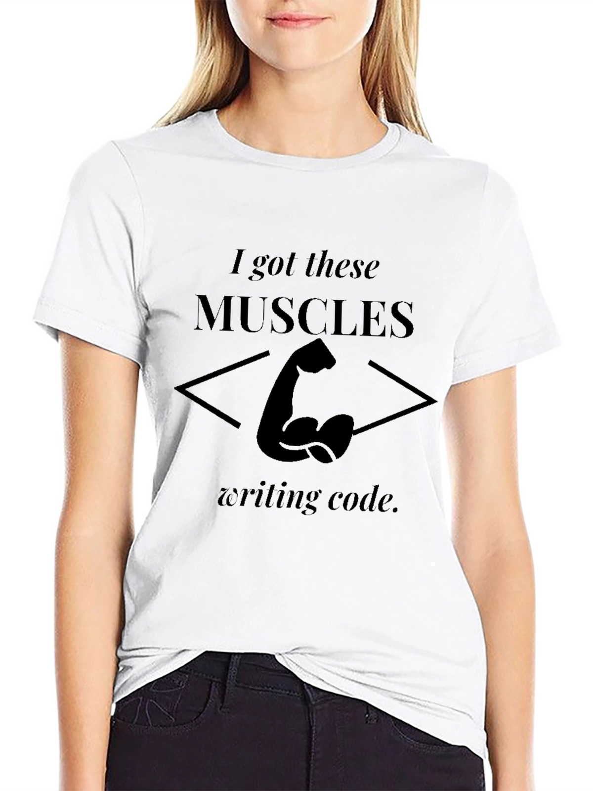 Code Muscles Graphic Tee