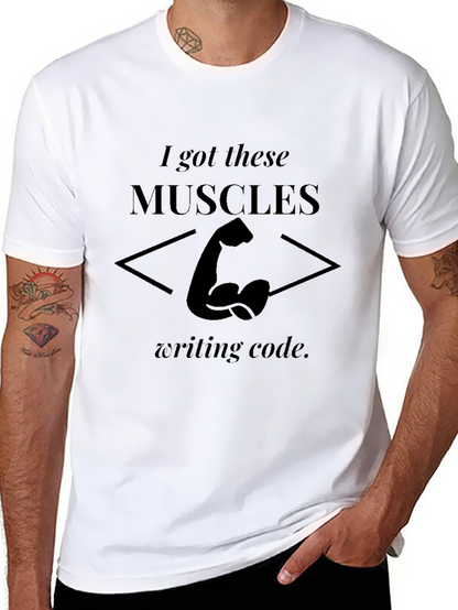 Code Muscles Graphic Tee