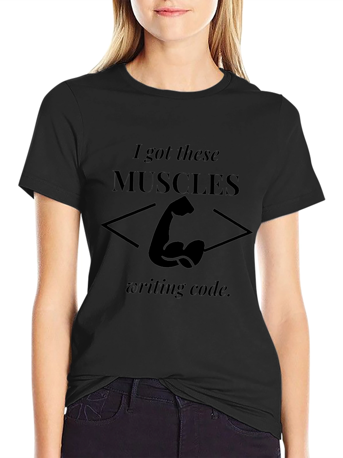 Code Muscles Graphic Tee