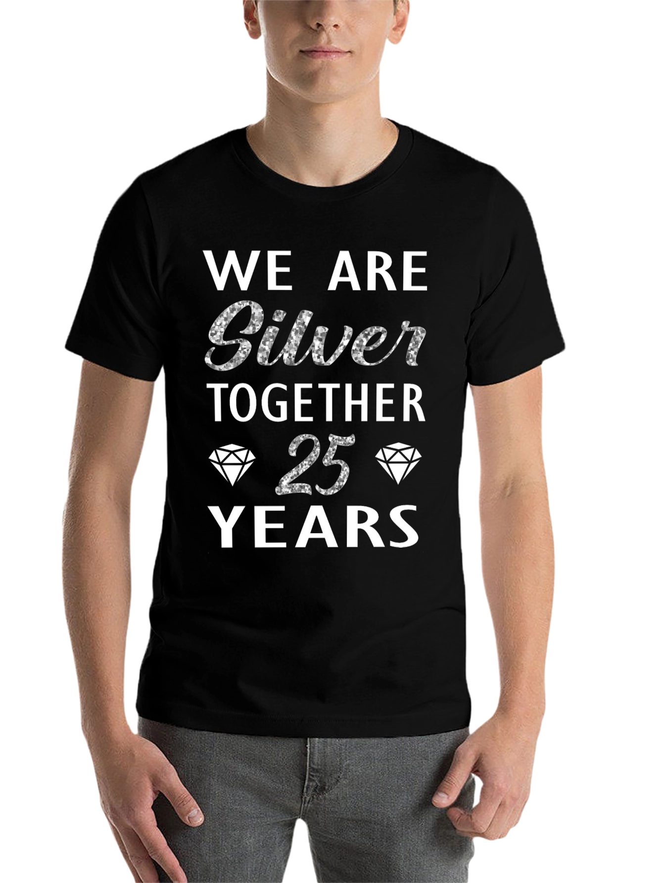 25th Anniversary Silver Together Graphic Tee