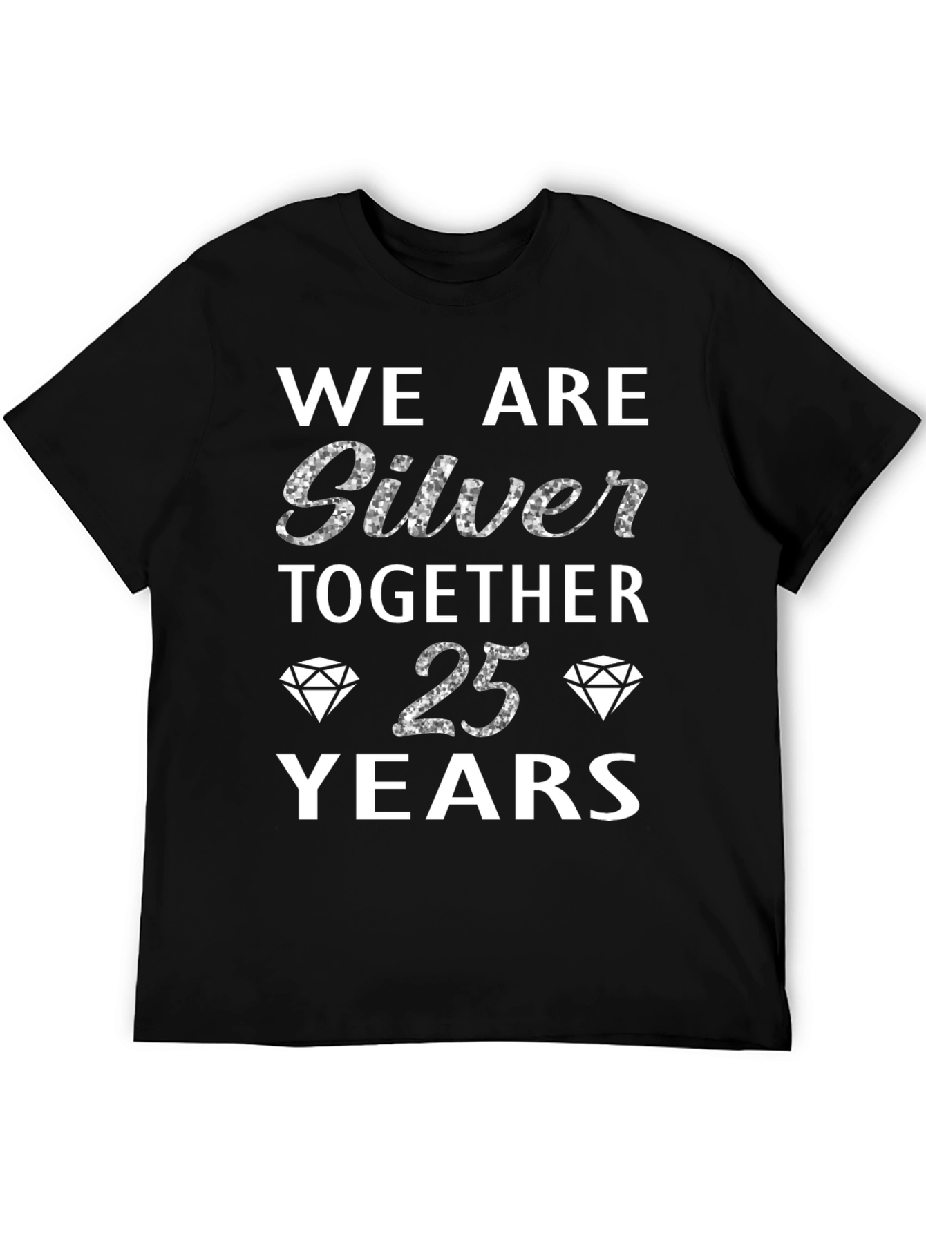 25th Anniversary Silver Together Graphic Tee