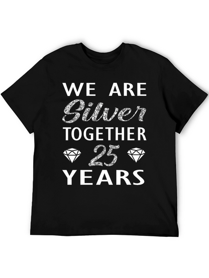 25th Anniversary Silver Together Graphic Tee