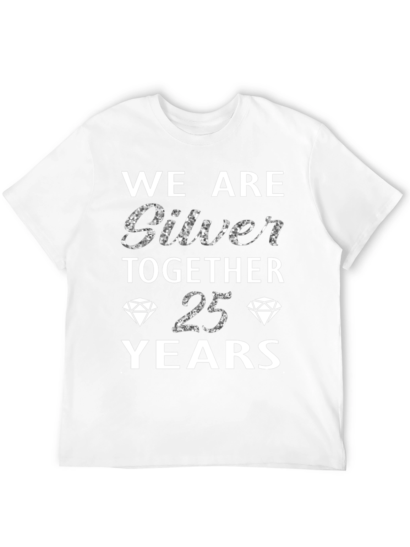 25th Anniversary Silver Together Graphic Tee