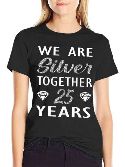 25th Anniversary Silver Together Graphic Tee