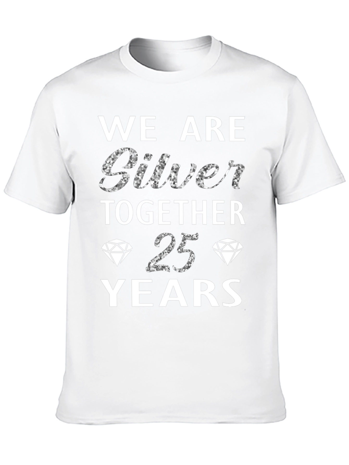25th Anniversary Silver Together Graphic Tee