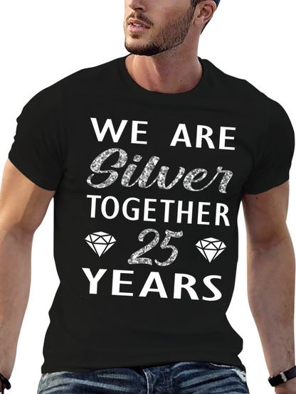 25th Anniversary Silver Together Graphic Tee