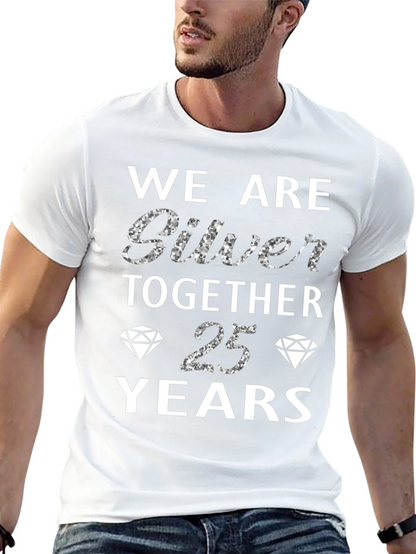 25th Anniversary Silver Together Graphic Tee