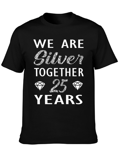 25th Anniversary Silver Together Graphic Tee