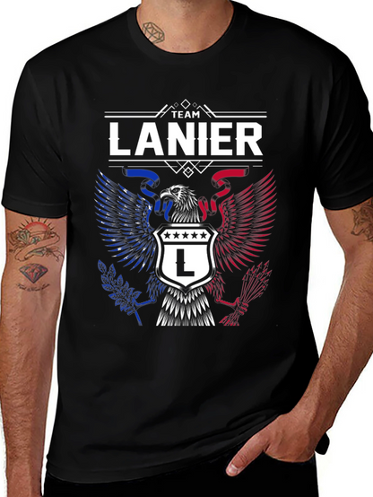 Team Lanier Eagle Crest Graphic Tee