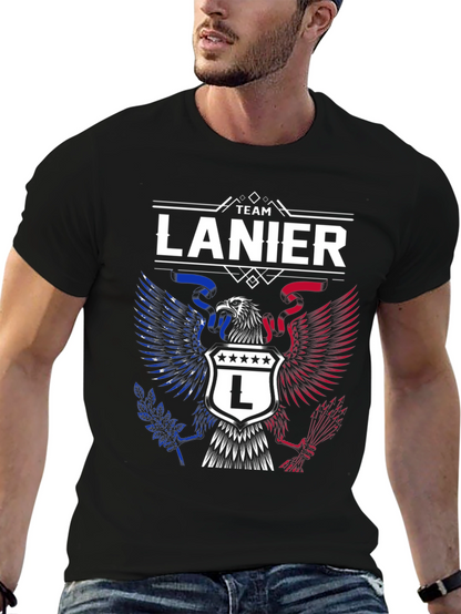 Team Lanier Eagle Crest Graphic Tee