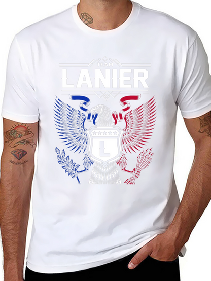Team Lanier Eagle Crest Graphic Tee