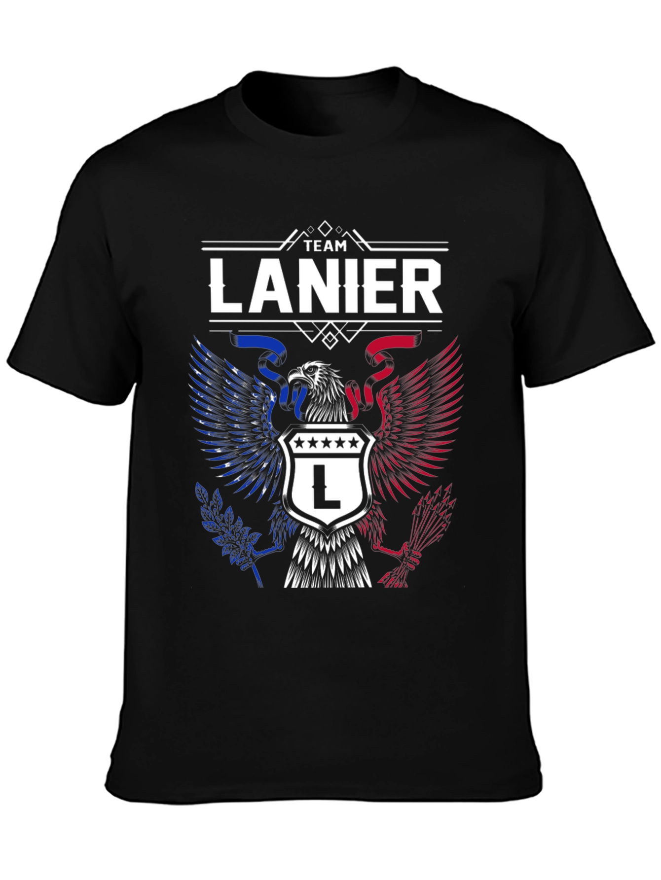 Team Lanier Eagle Crest Graphic Tee