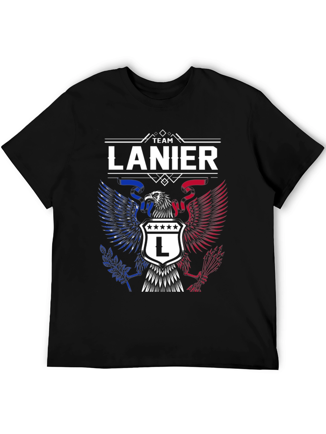 Team Lanier Eagle Crest Graphic Tee