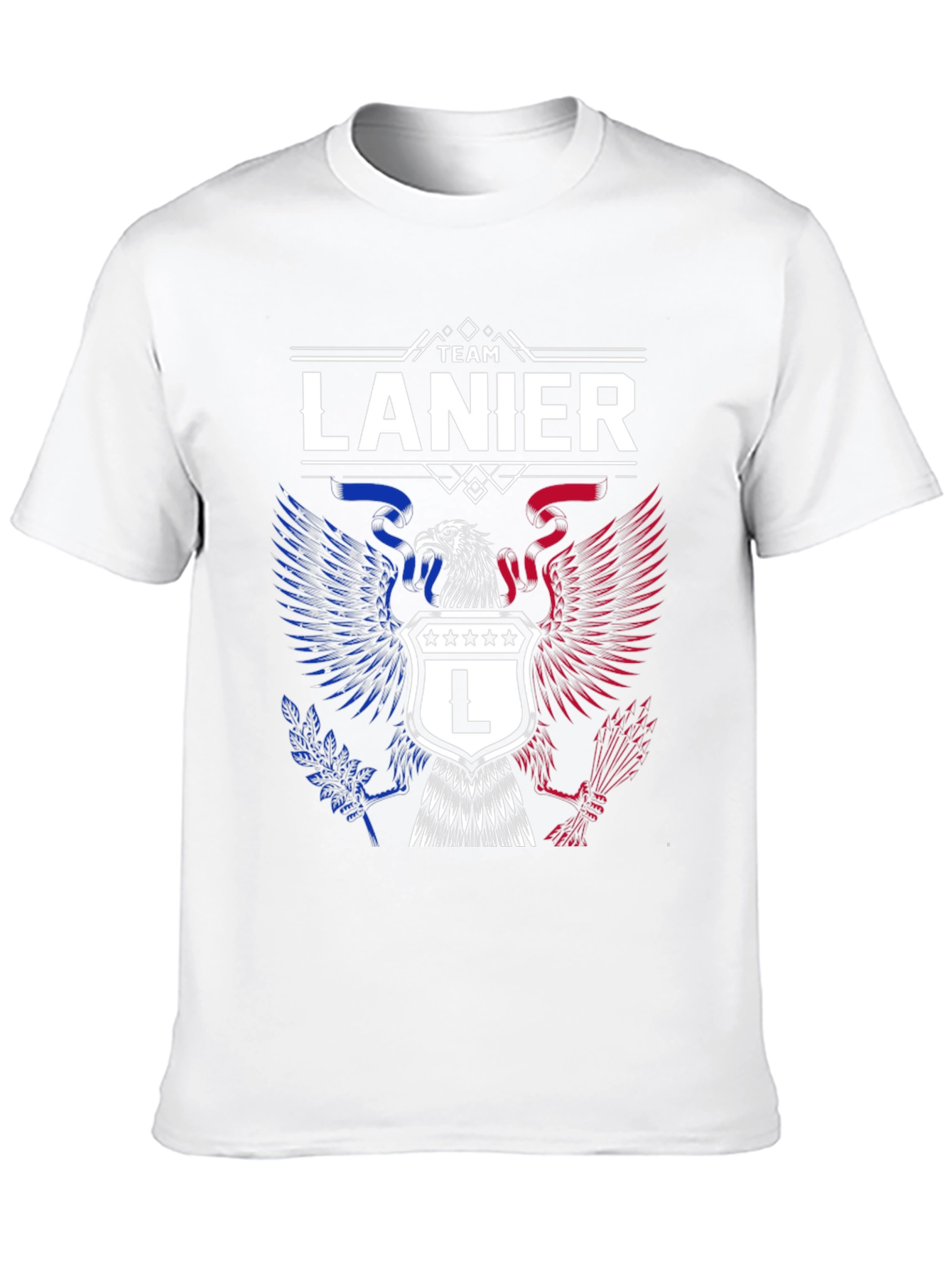 Team Lanier Eagle Crest Graphic Tee