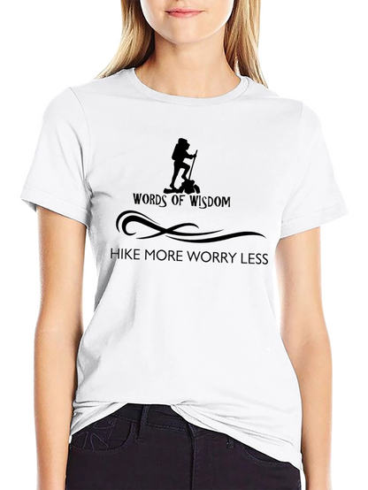Hike More Worry Less Graphic Tee
