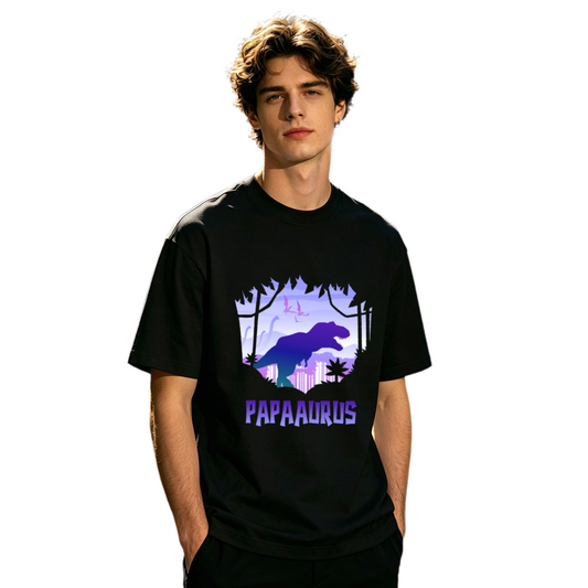 Men's Retro Beard Man Zigzag Vintage Graphic Cool Tee