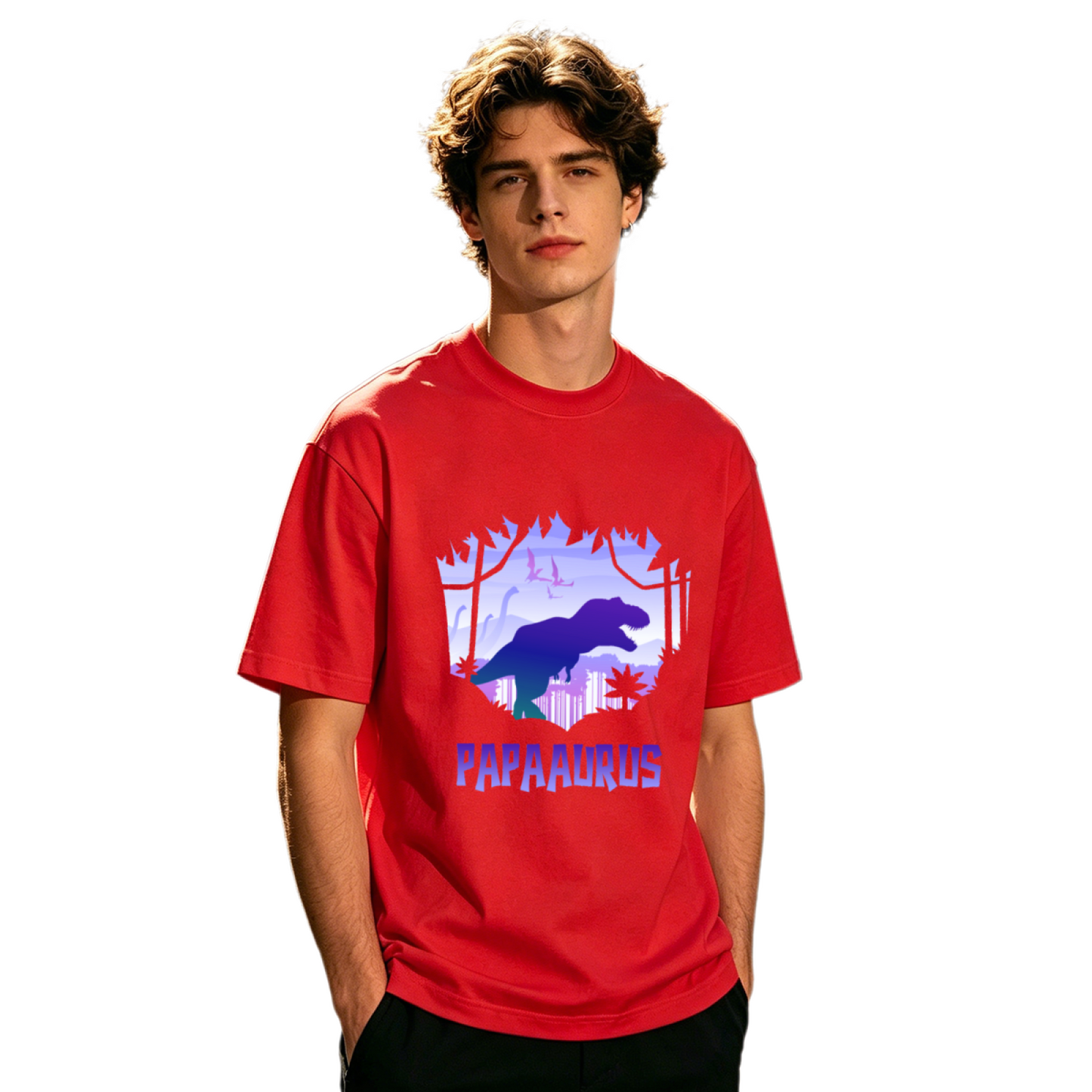Men's Retro Beard Man Zigzag Vintage Graphic Cool Tee