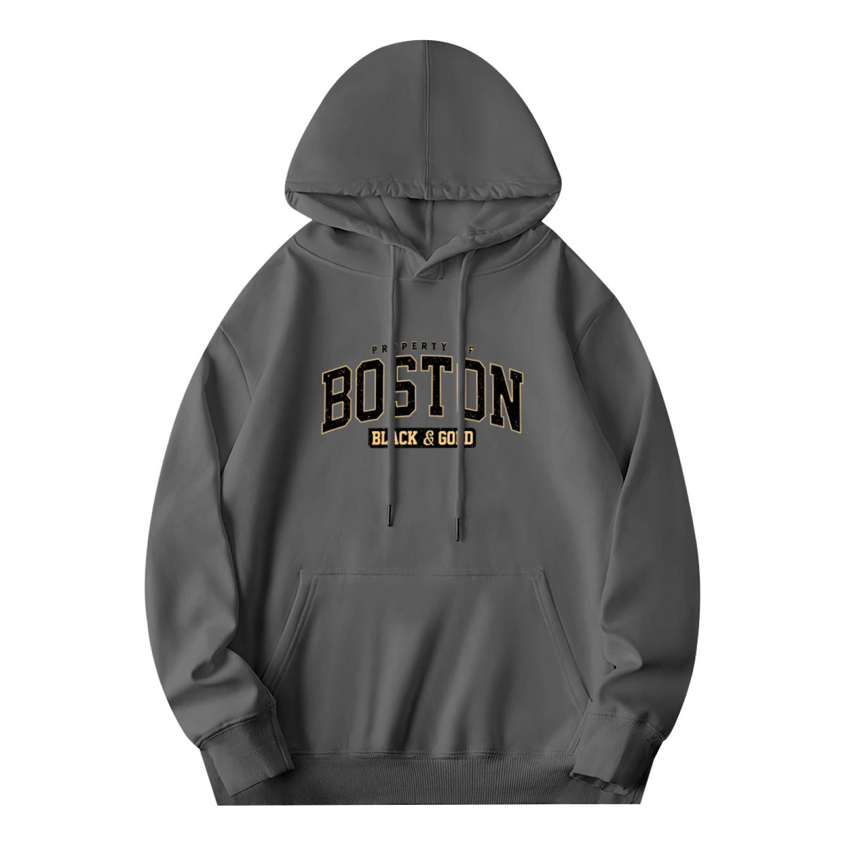 Boston Black & Gold City Pride Sport Style Hoodie