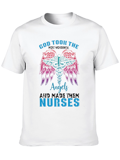 God Took Angels & Made Nurses T-Shirt