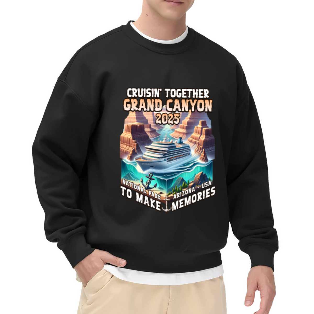 Grand Canyon 2025 Cruise Family Matching Sweatshirt