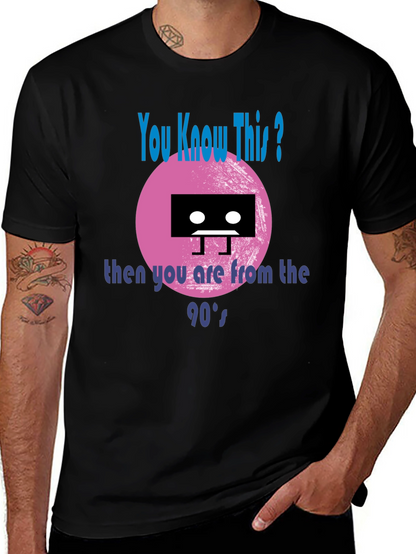 90s Cassette Tape T-Shirt Retro Nostalgia