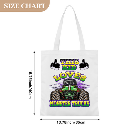 Funny Golf Retirement Plan Canvas Tote | Golfer Dad Retirement Gift Handbag