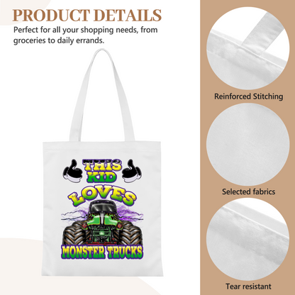Funny Golf Retirement Plan Canvas Tote | Golfer Dad Retirement Gift Handbag