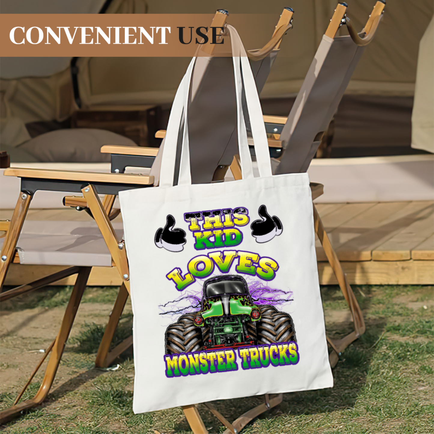 Funny Golf Retirement Plan Canvas Tote | Golfer Dad Retirement Gift Handbag