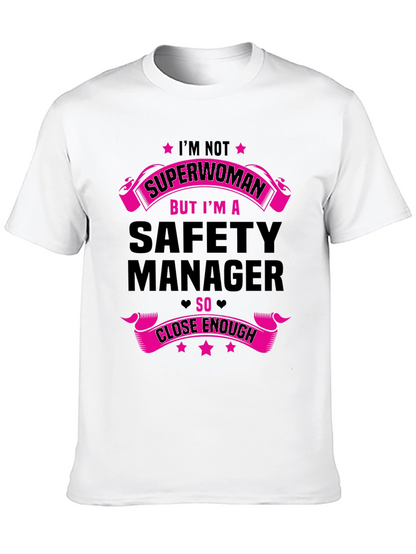 Safety Manager Superwoman Graphic Tee