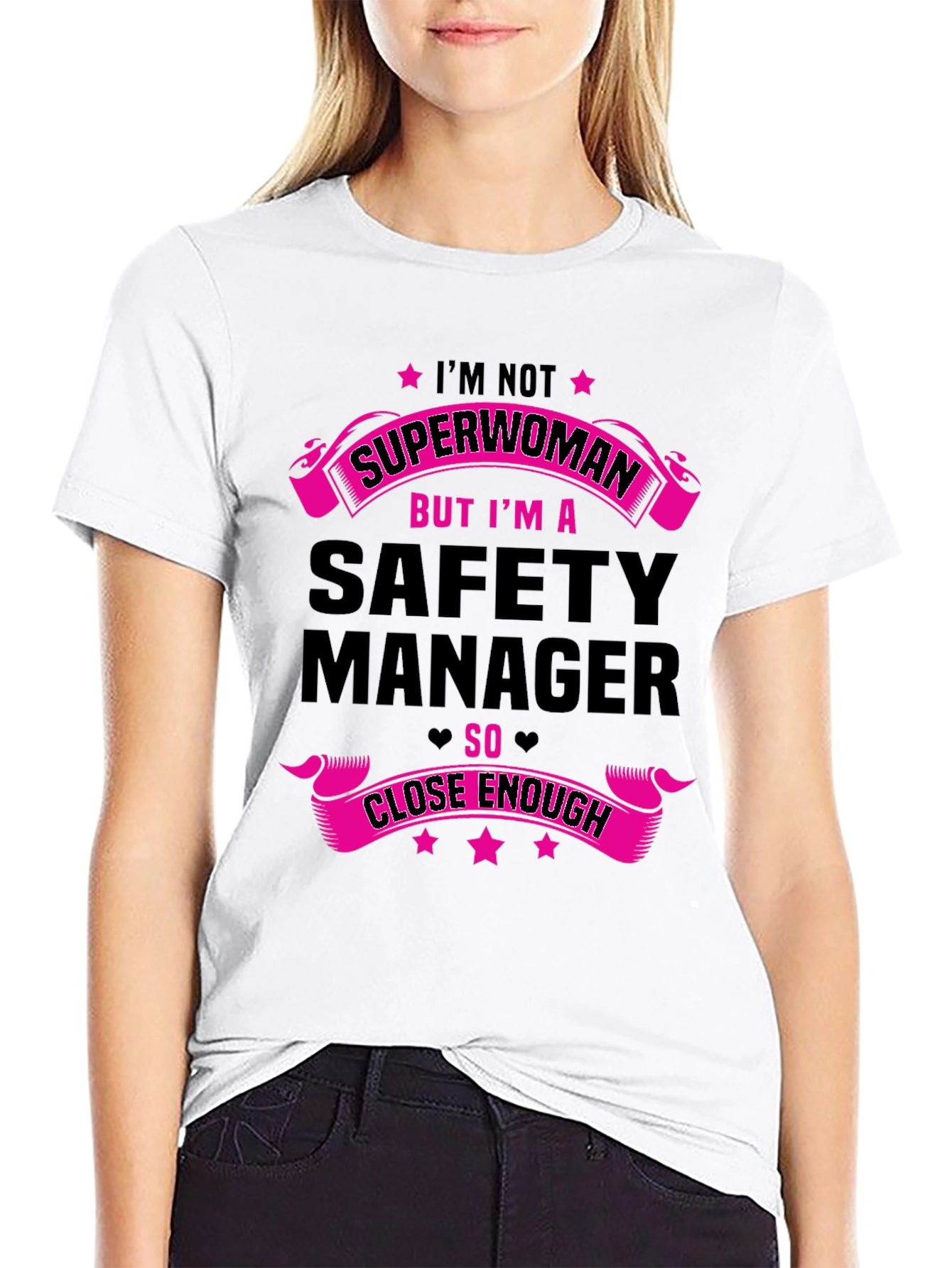 Safety Manager Superwoman Graphic Tee