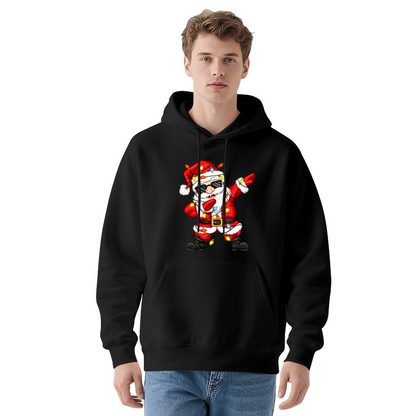 Dabbing Santa Claus Fun Christmas Party Hoodie
