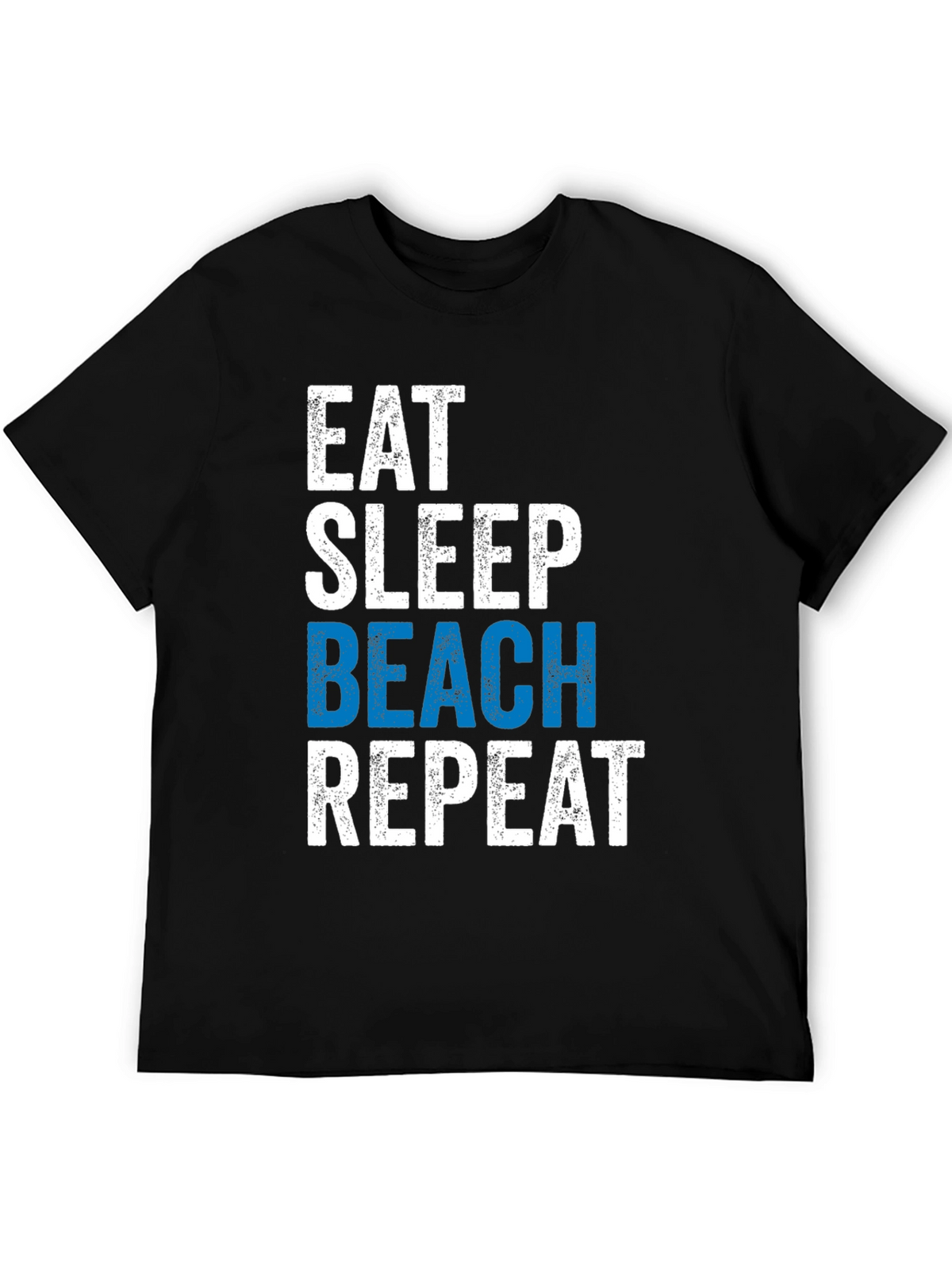 Eat Sleep Beach Repeat Graphic Tee