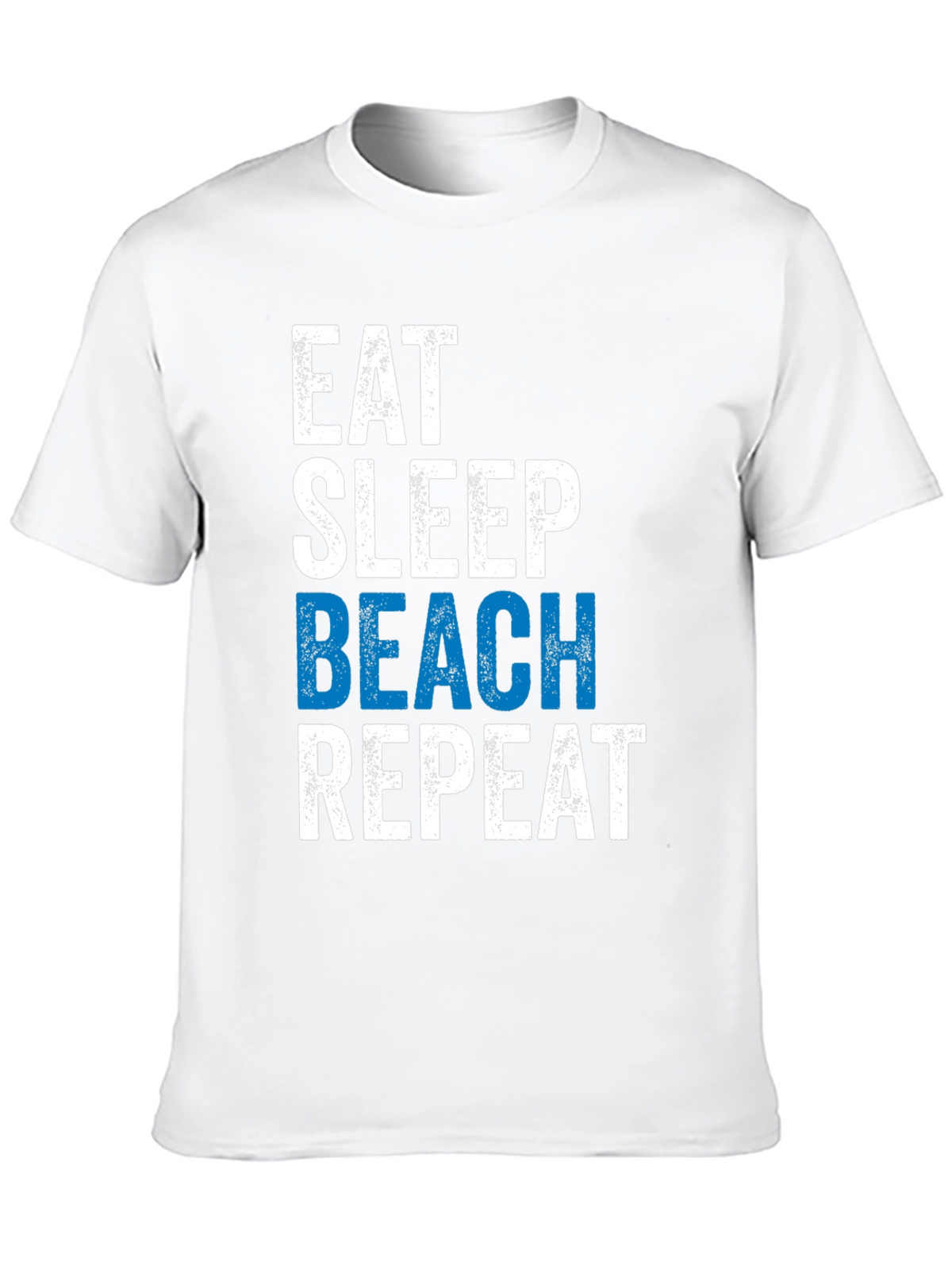 Eat Sleep Beach Repeat Graphic Tee