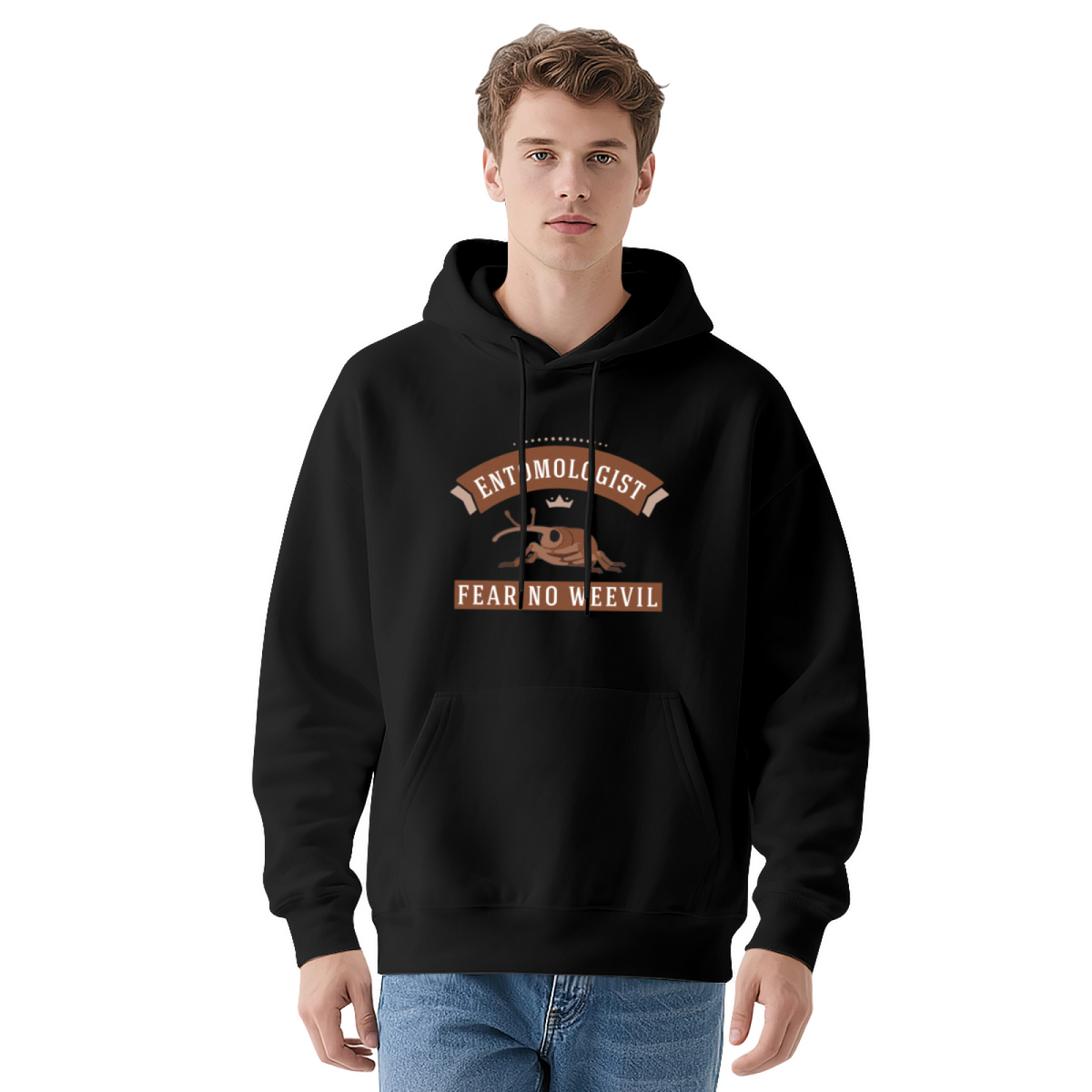 Entomologist Fear No Weevil Insect Men Hoodie, Comfort Daily Sweatshirt