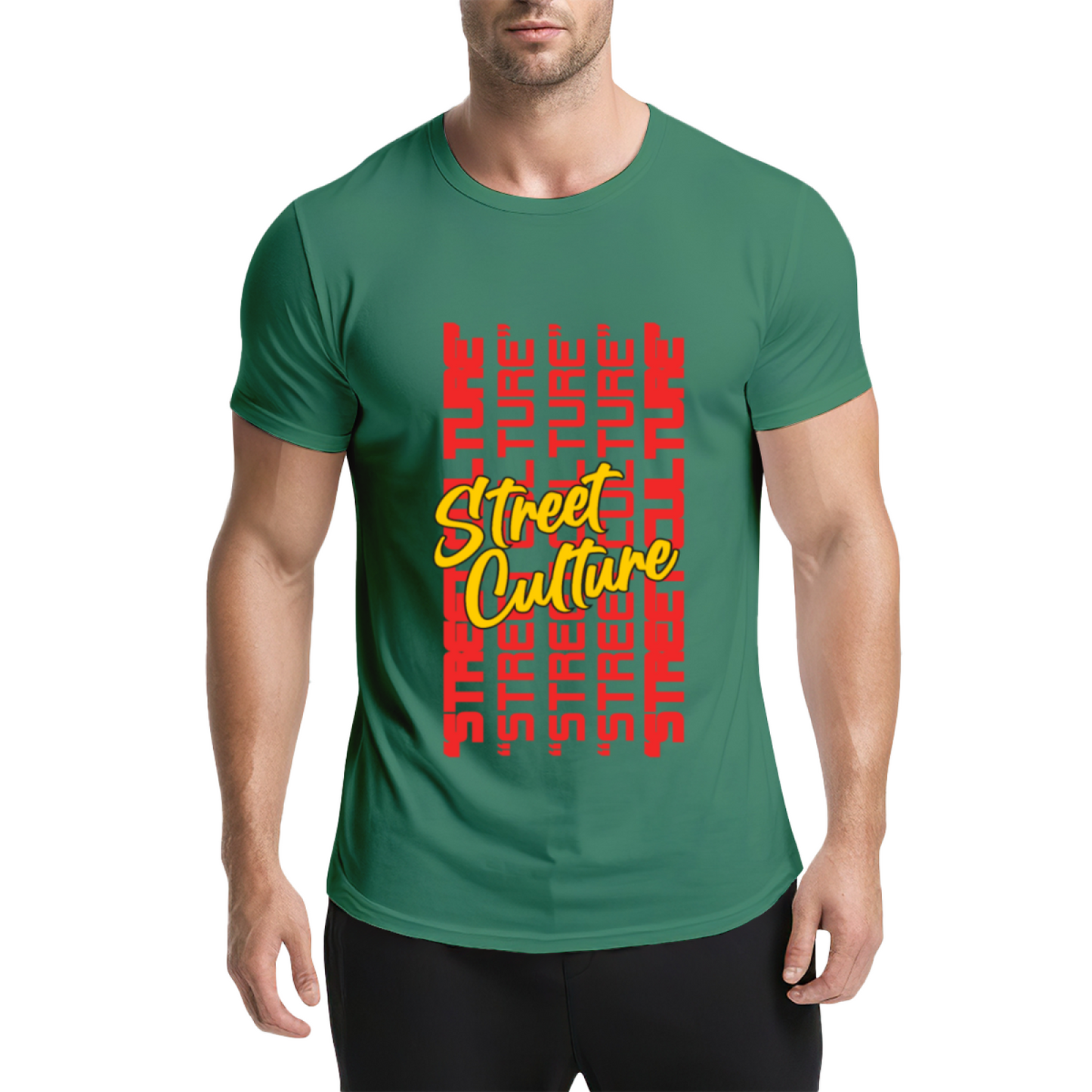 Street Culture Graffiti Typography Trendy T-Shirt
