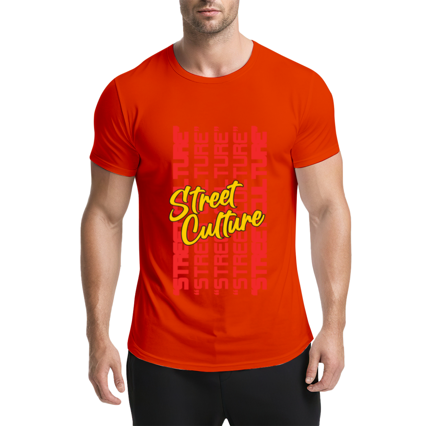 Street Culture Graffiti Typography Trendy T-Shirt
