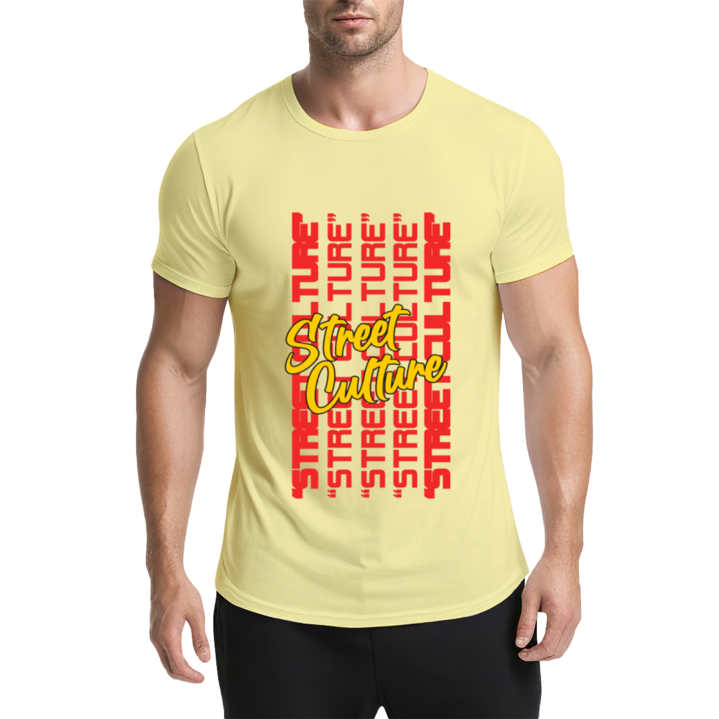 Street Culture Graffiti Typography Trendy T-Shirt