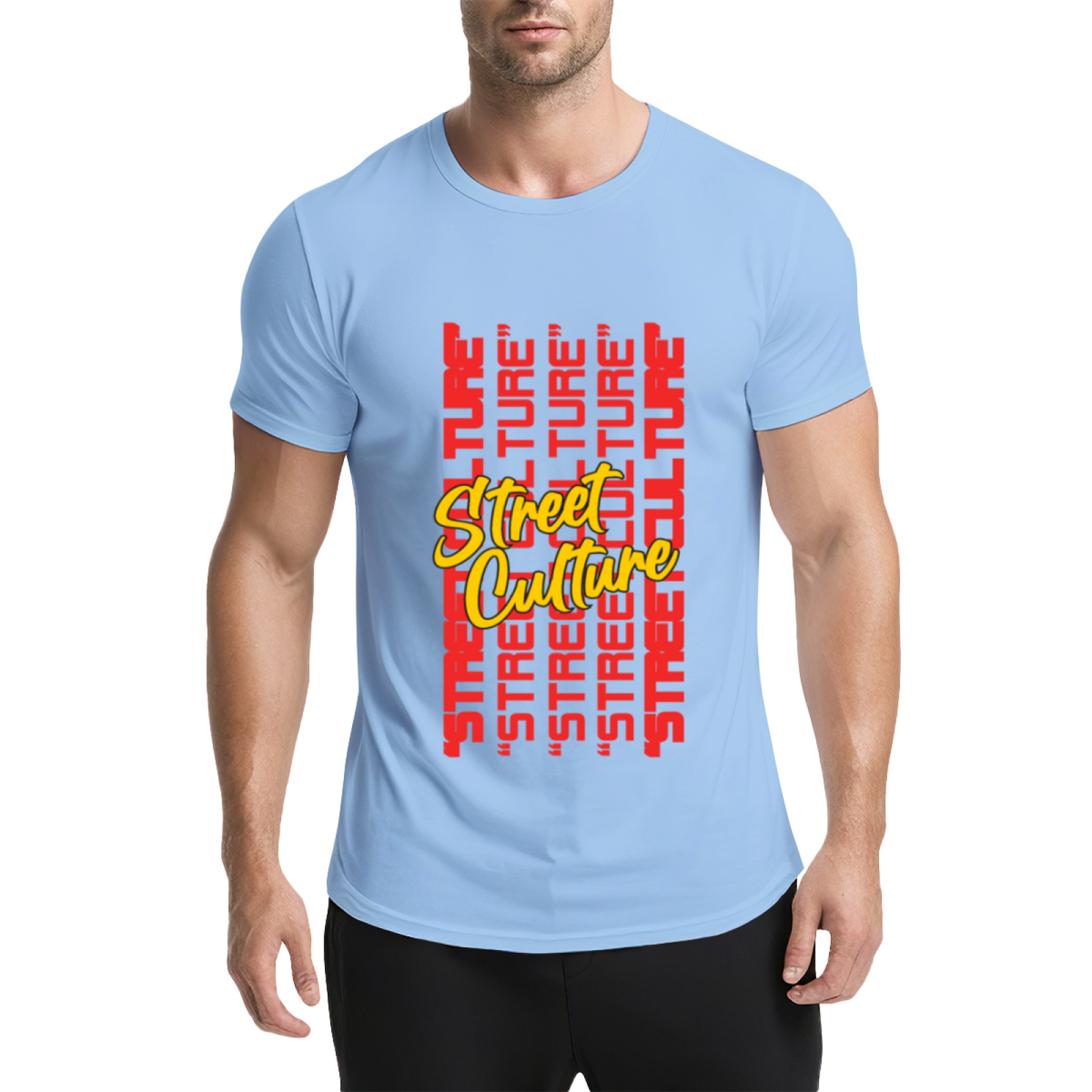Street Culture Graffiti Typography Trendy T-Shirt