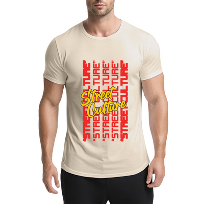 Street Culture Graffiti Typography Trendy T-Shirt