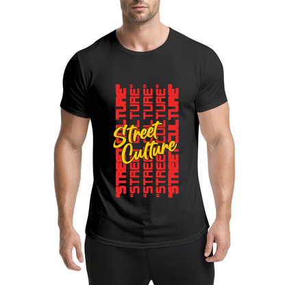 Street Culture Graffiti Typography Trendy T-Shirt