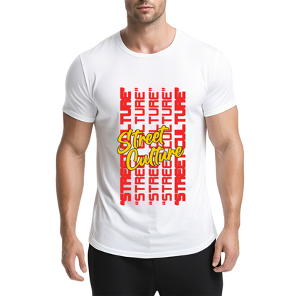 Street Culture Graffiti Typography Trendy T-Shirt