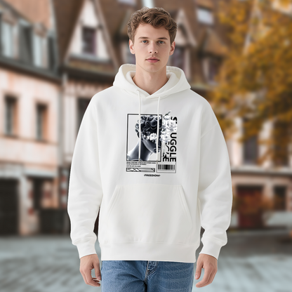 Modern David Sculpture Aesthetic Street Hoodie