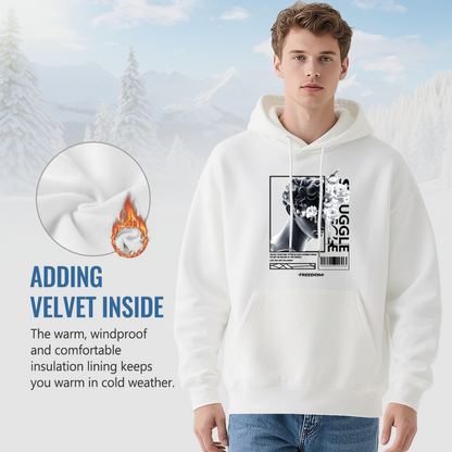 Modern David Sculpture Aesthetic Street Hoodie