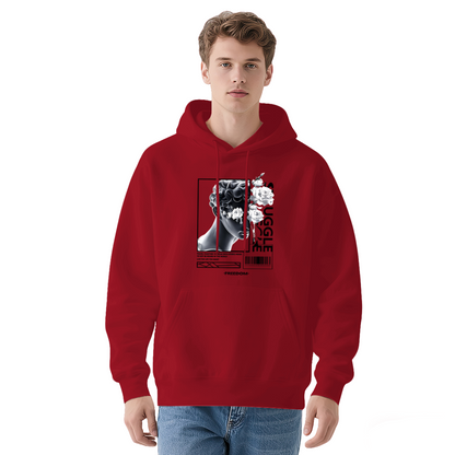 Modern David Sculpture Aesthetic Street Hoodie