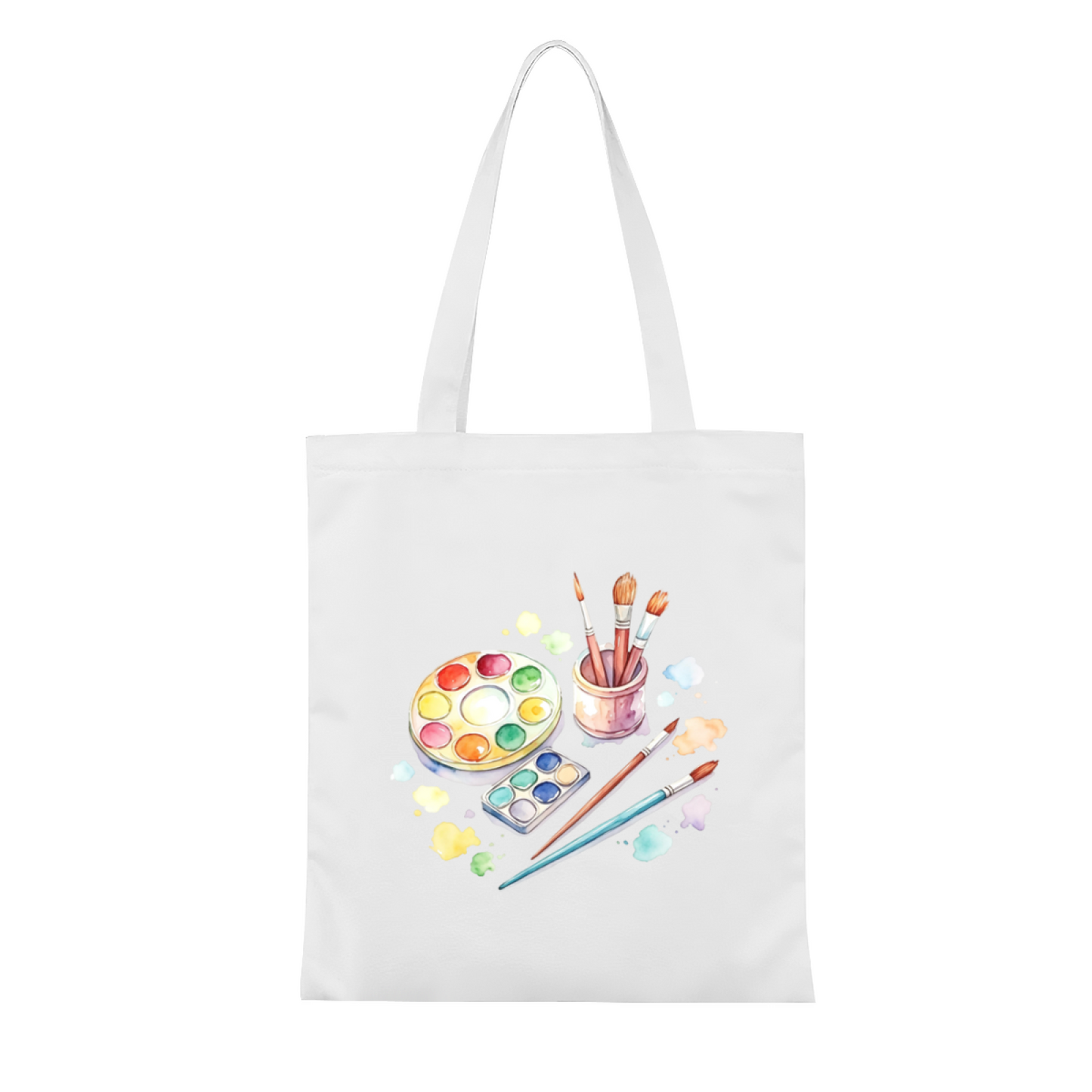 Retro Dachshund Dog Canvas Tote | Warm Neutral Tone Versatile Everyday Handbag