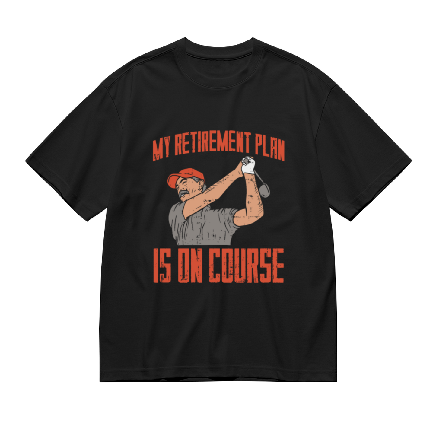 Men's Bold WEIRDO Simple Slogan Trendy Graphic T-Shirt