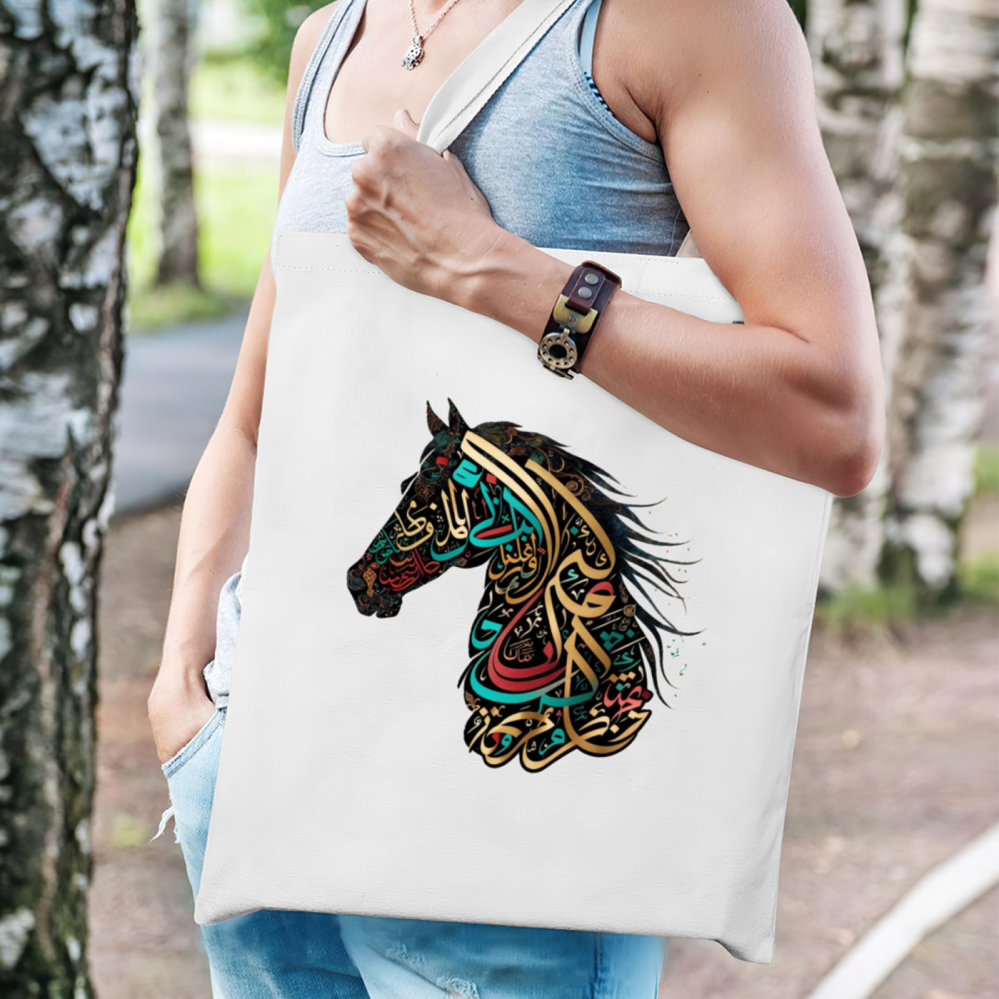 Vintage Striped Monster Truck Mom Canvas Bag | Truck Mom Casual Everyday Handbag