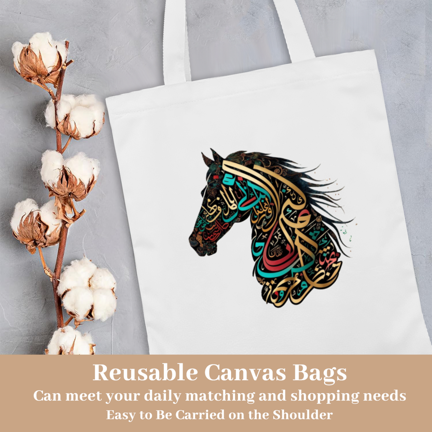 Vintage Striped Monster Truck Mom Canvas Bag | Truck Mom Casual Everyday Handbag