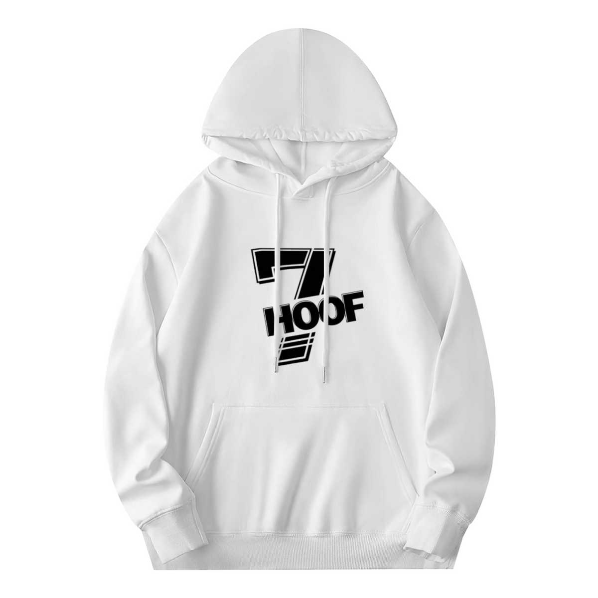 Bold 7 HOOF Street?Style Graphic Pullover Hoodie