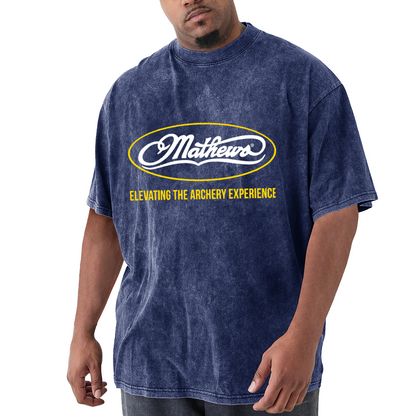 Mathews Archery Elevating The Archery Experience Vintage Washed T-Shirt